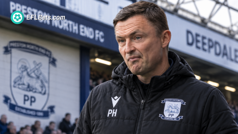 Preston North End manager Paul Heckingbottom