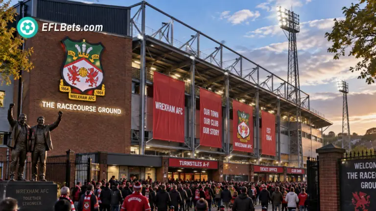 Wrexham's Racecourse Ground exterior