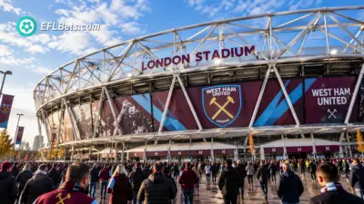 West Ham United's London Stadium exterior